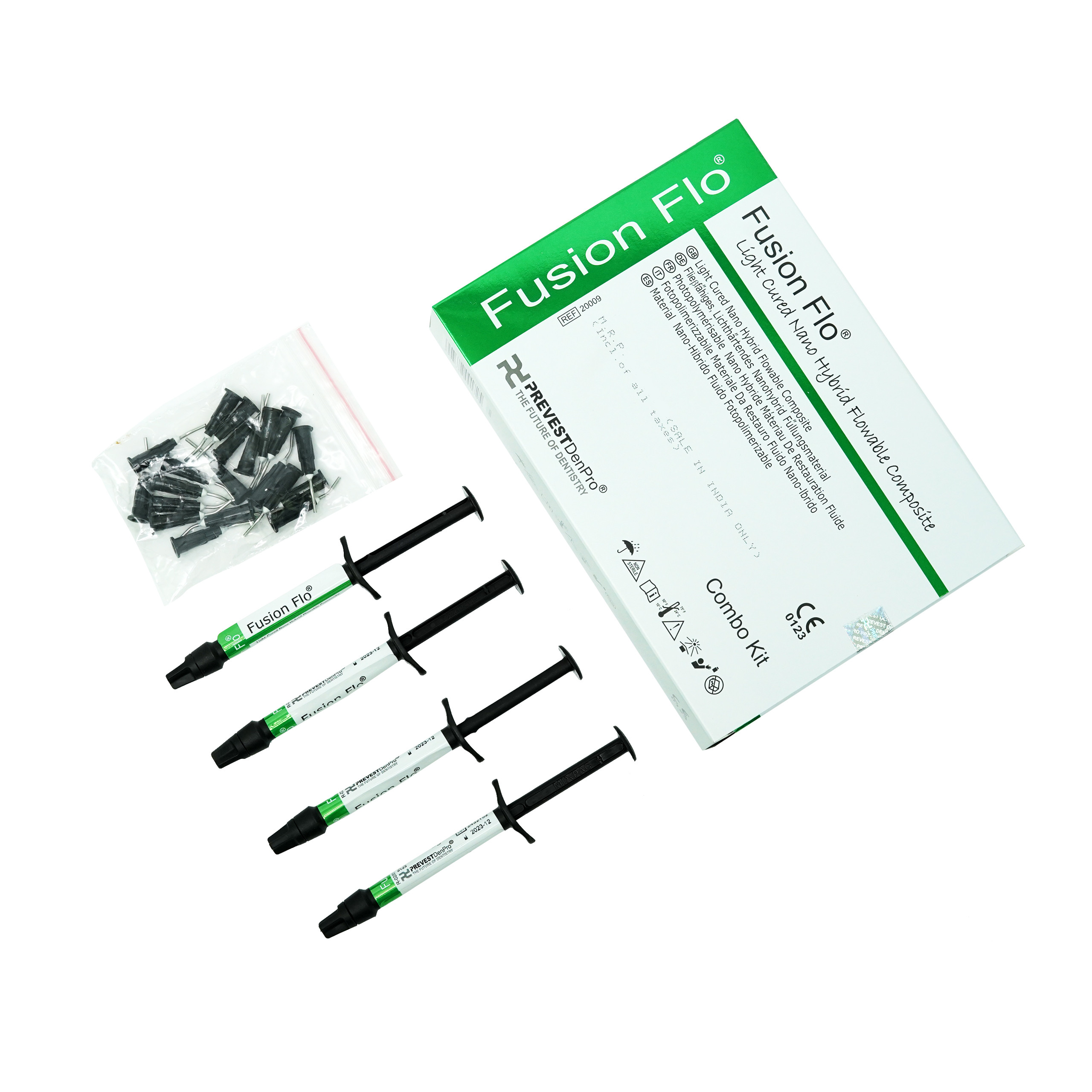 Prevest Denpro Fusion Flo Dental Flowable Composite 4x2gm Syringe